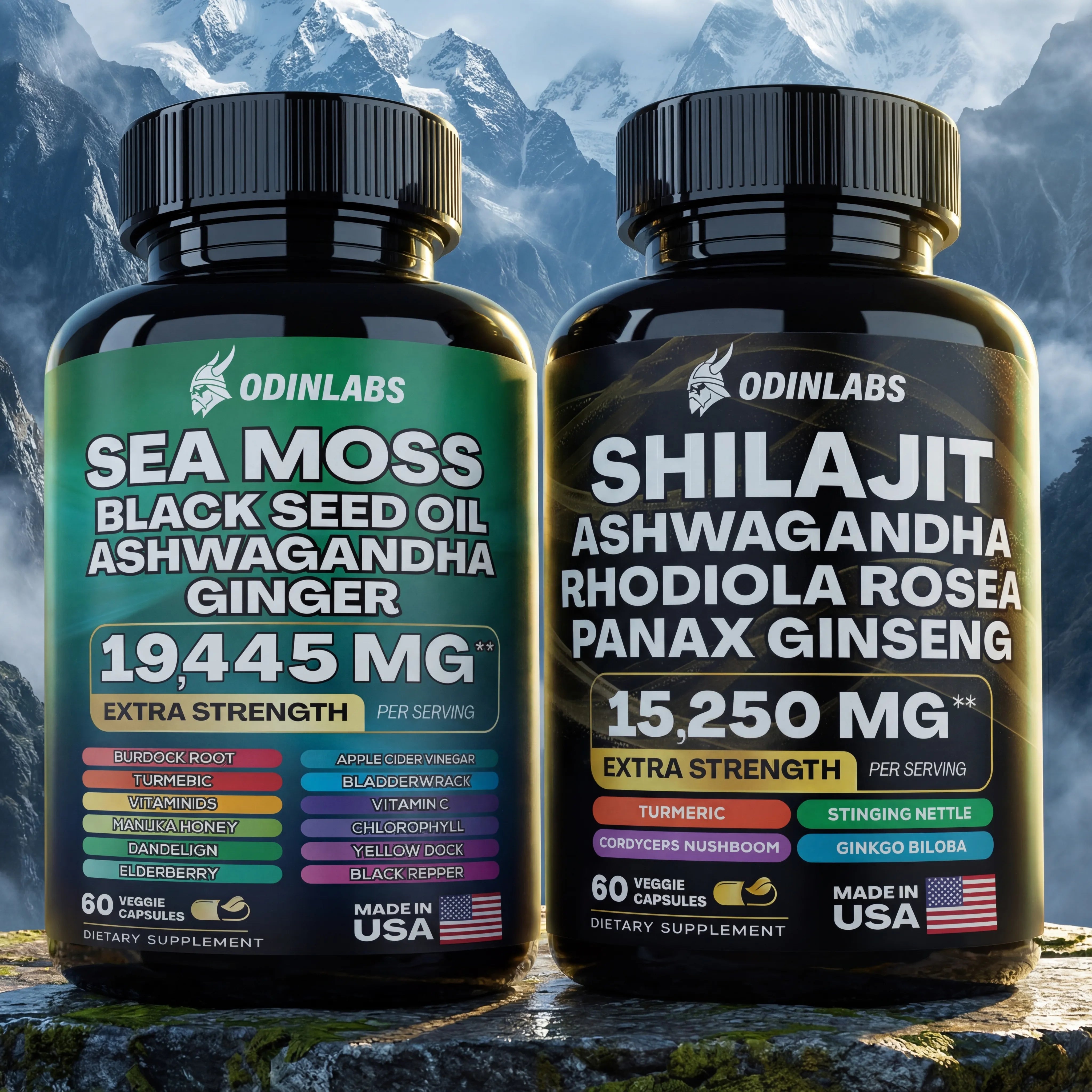 OdinLabs® | Men’s Performance Stack — 20-in-1 Bundle